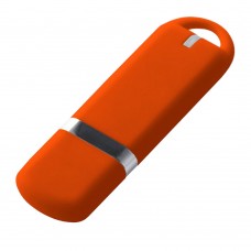 Флешка 187 Soft Touch Orange