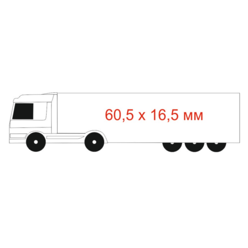 Флешка пластик E199W фура
